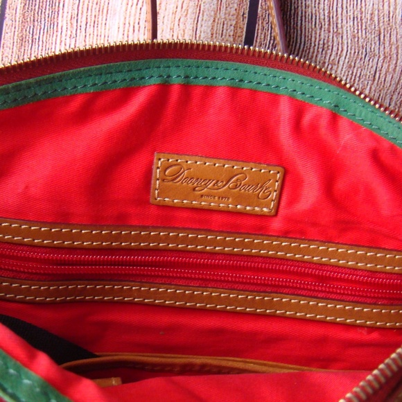Authentic D&B Leather Monogram Purse